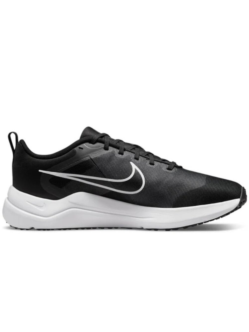 NWT Nike Men's Downshifter 12 Extra Wide Sneakers in Black Pure Platinum Size 11
